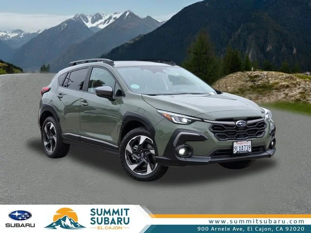 Certified Used 2024 Green Subaru Limited image 1