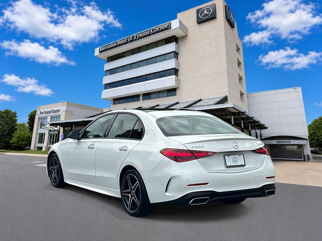 Certified Used 2023 MANUFAKTUR Moonlight White Metallic Mercedes-Benz C 300 image 7