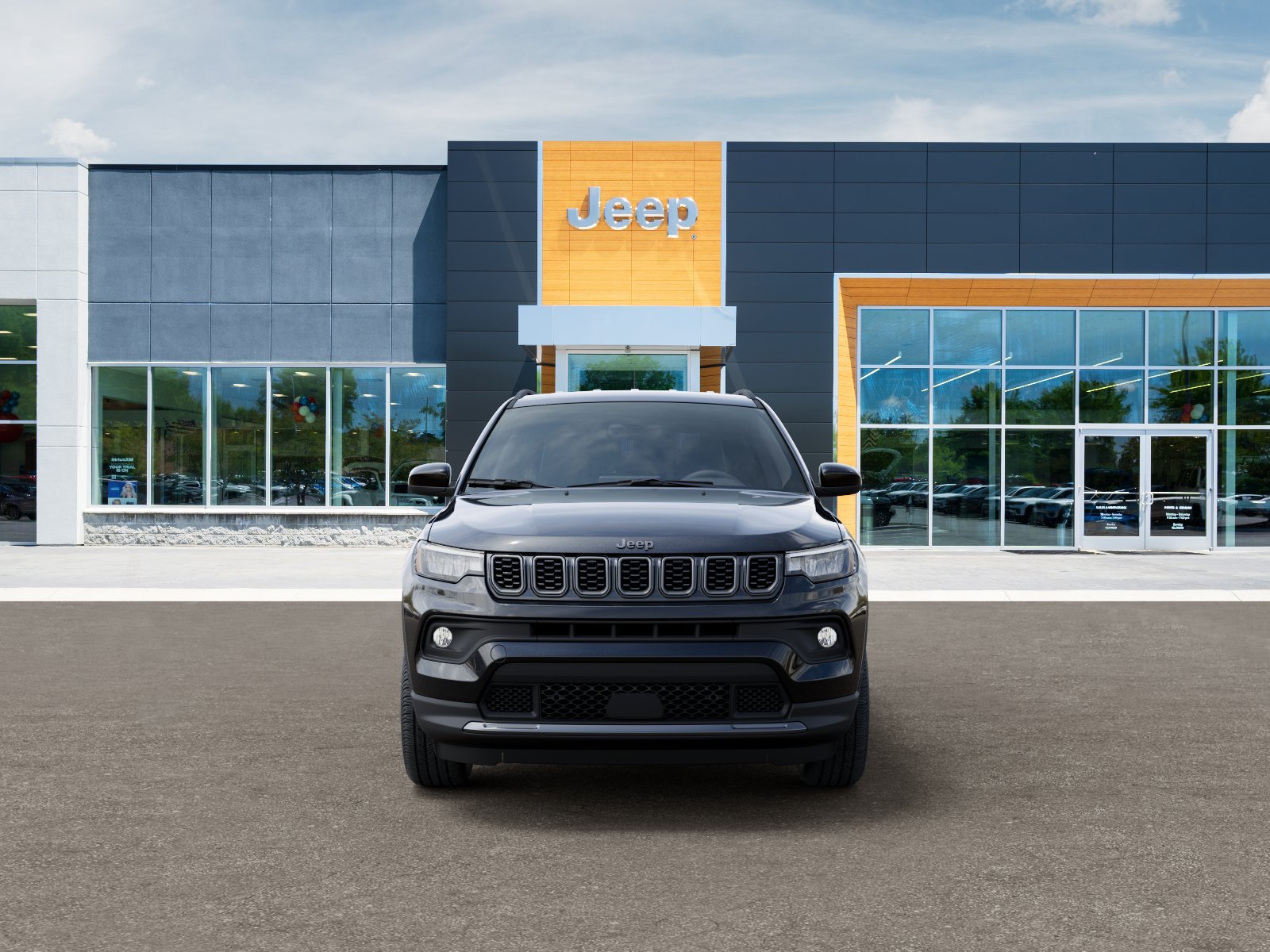 New 2026 Diamond Black Crystal Pearlcoat Jeep Latitude Altitude image 6