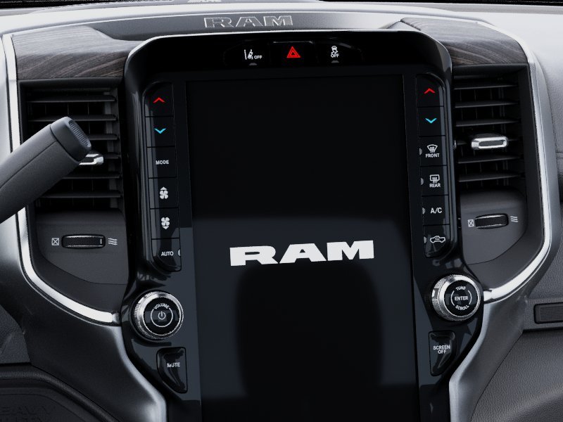New 2026 Bright White Clear-Coat Exterior Paint RAM Laramie image 10