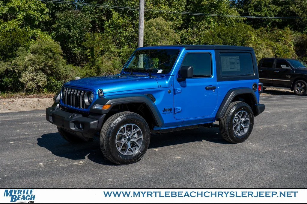 New 2026 Hydro Blue Pearl-Coat Exterior Paint Jeep Sport S image 2