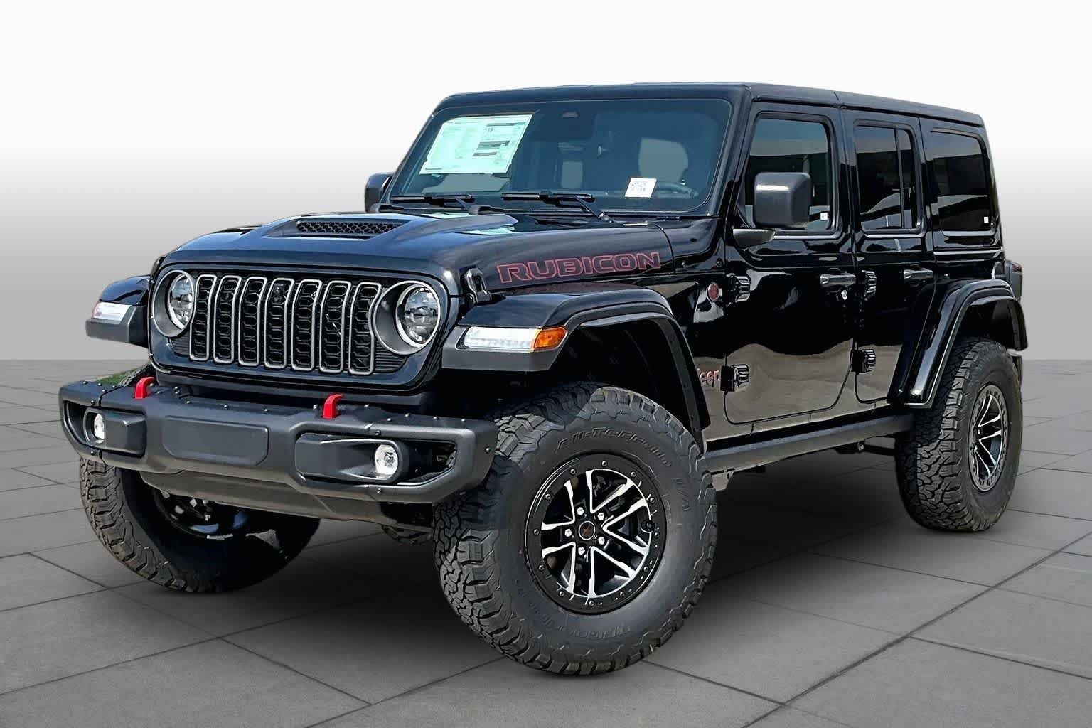 New 2027 Black Clear-Coat Paint Jeep Rubicon X image 2