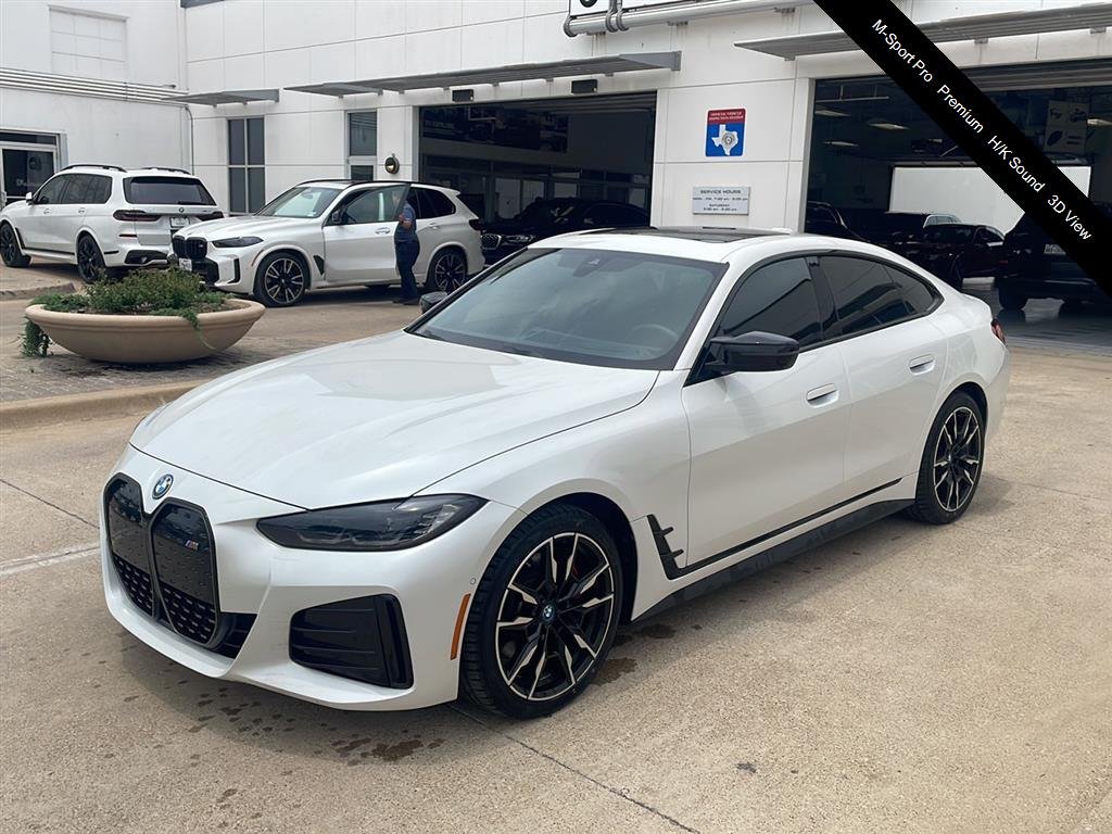 Used 2024 Mineral White Metallic BMW M50 image 1