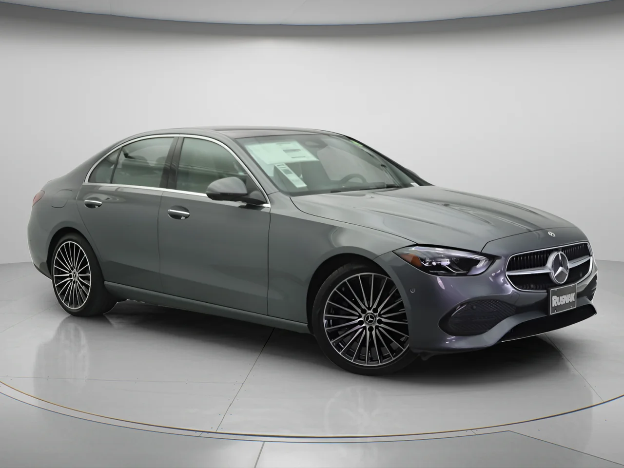 New 2026 Selenite Grey Metallic Mercedes-Benz C 300 image 1