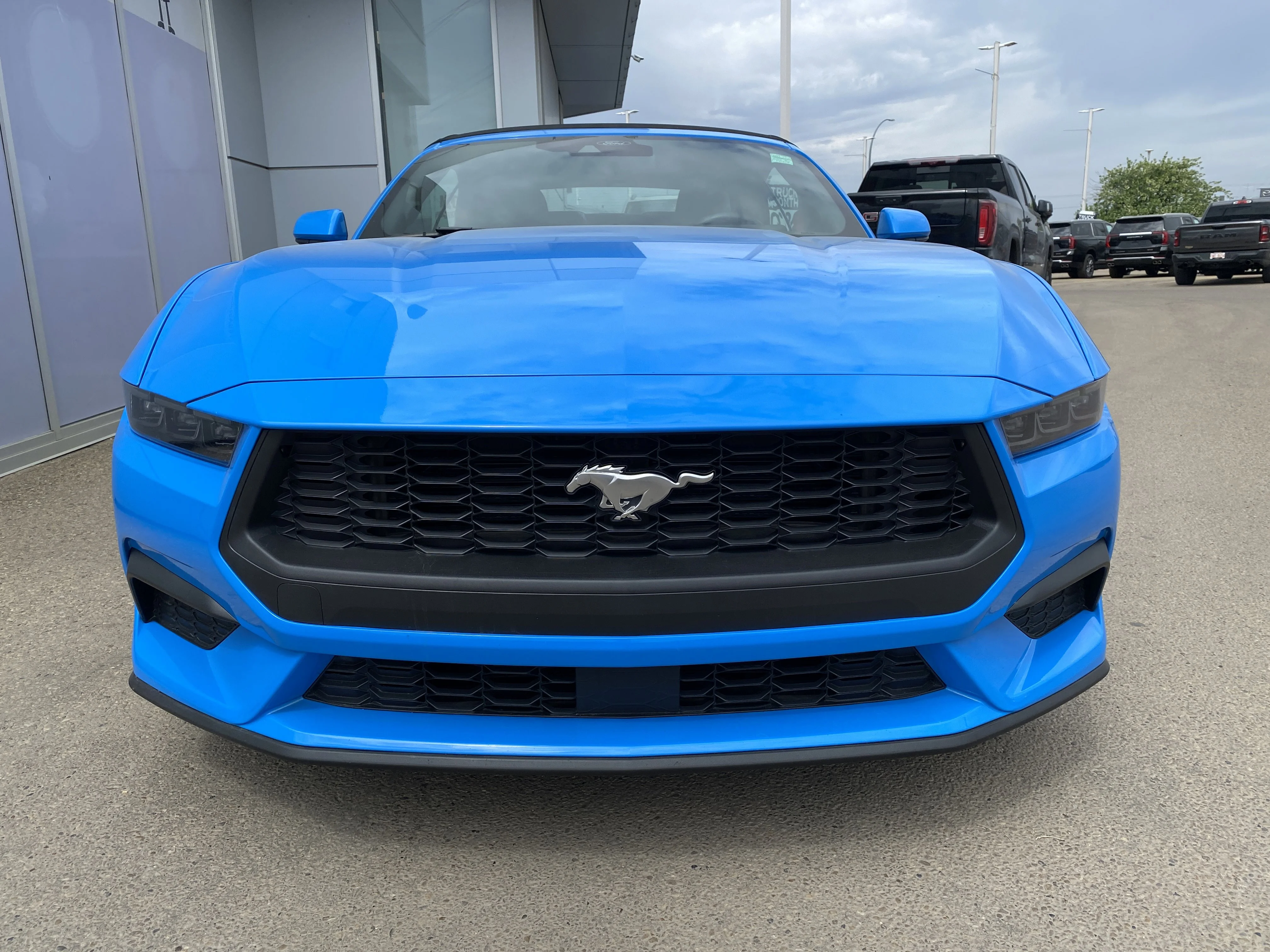 Certified Used 2025 Blue Ford EcoBoost Convertible * AUTO HIGH BEAM * BLIND SPOT MONITORING * image 7