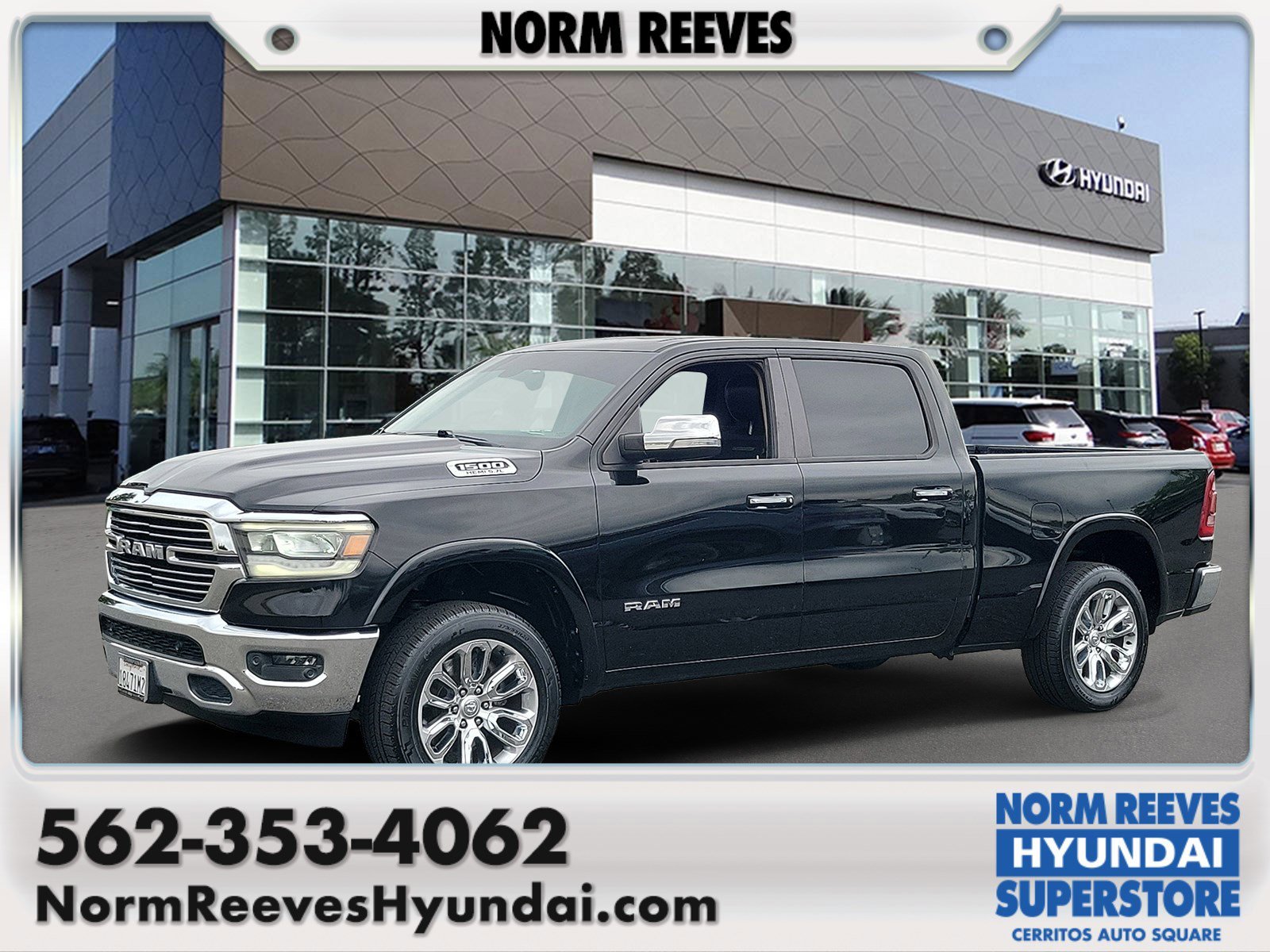 2019 RAM 1500 Laramie 4x4 Crew Cab 6'4's photo