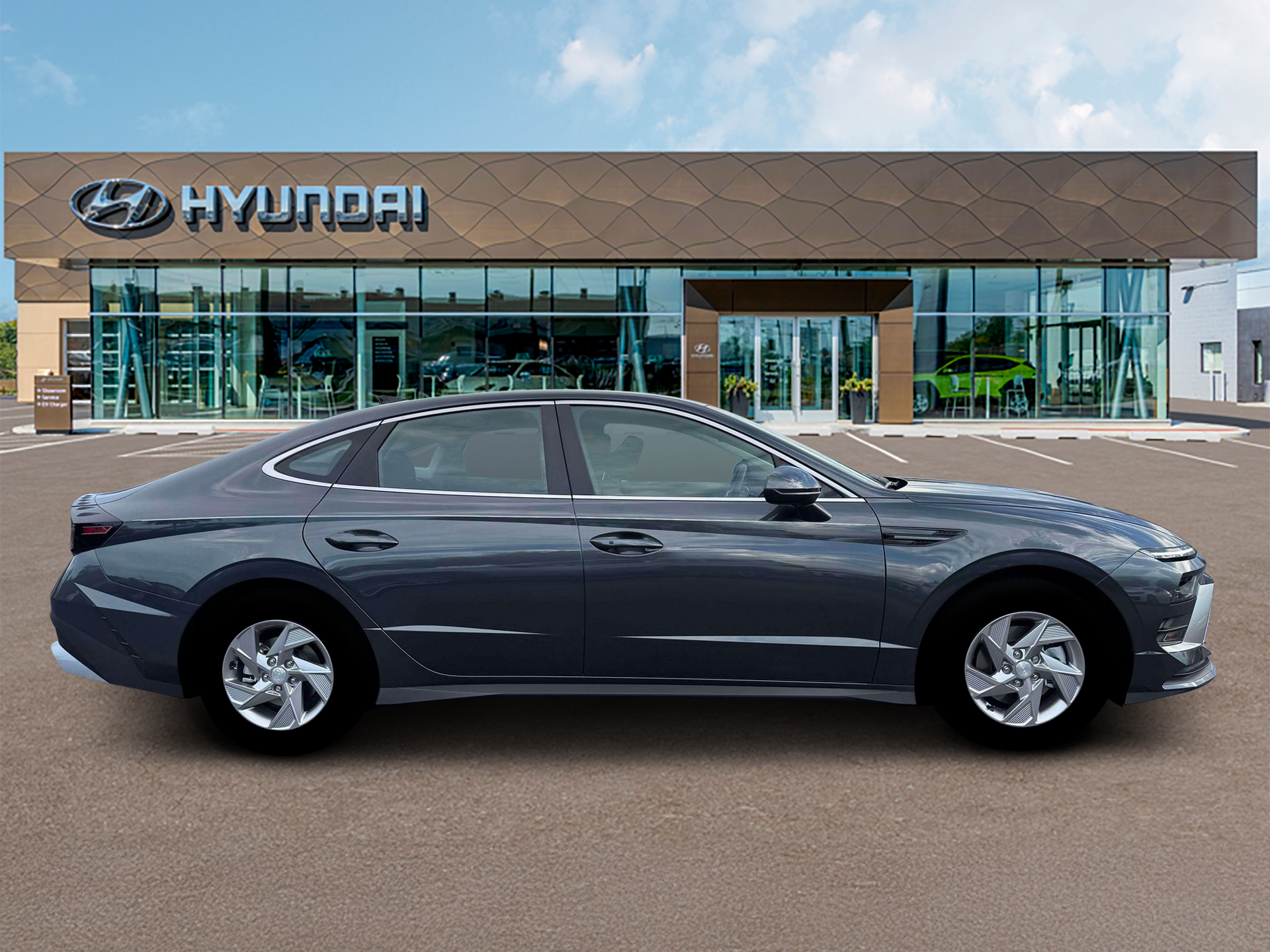 New 2026 Gray Hyundai SE image 9