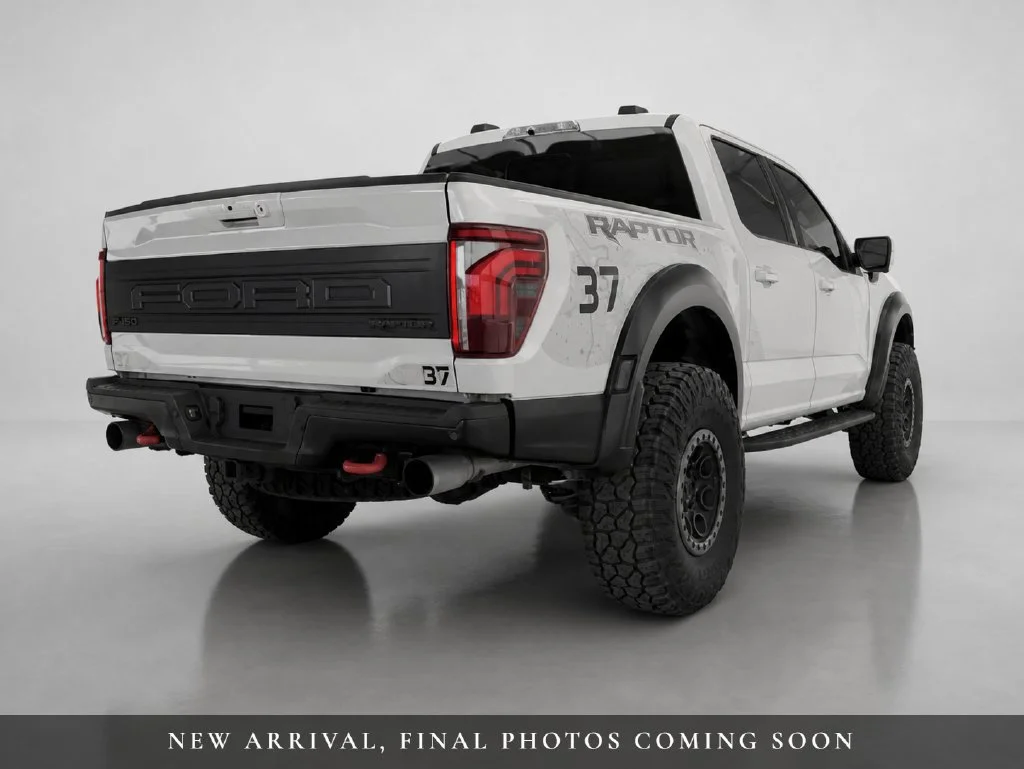 Used 2025 White Ford Raptor image 2