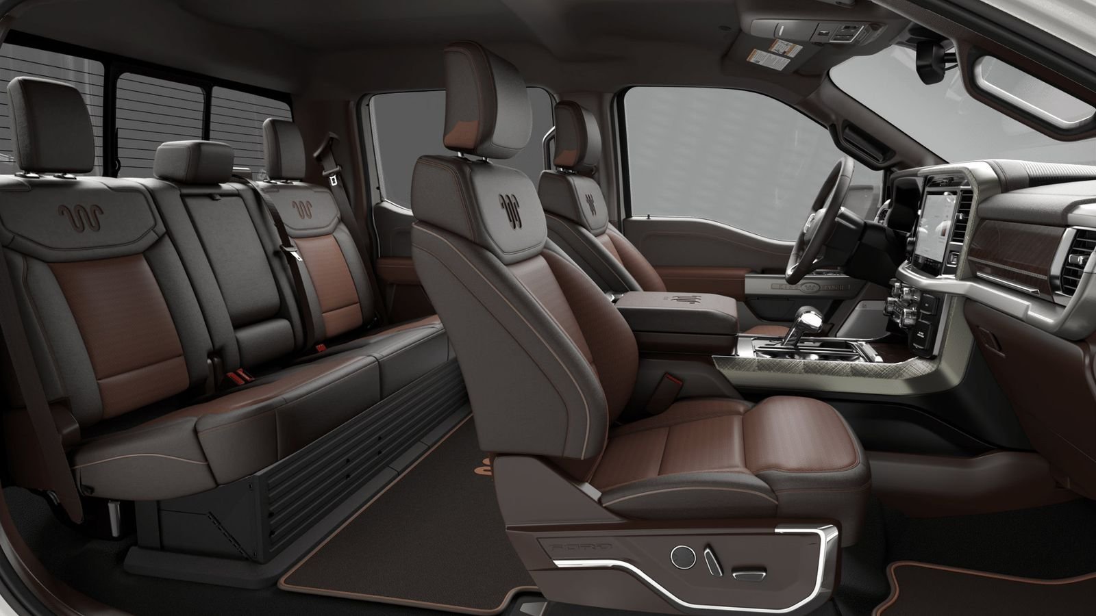 New 2026 Star White Metallic Tri-Coat Ford King Ranch image 6