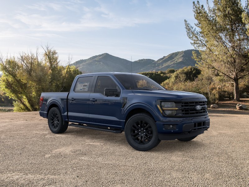 New 2026 Antimatter Blue Metallic Ford XLT image 26