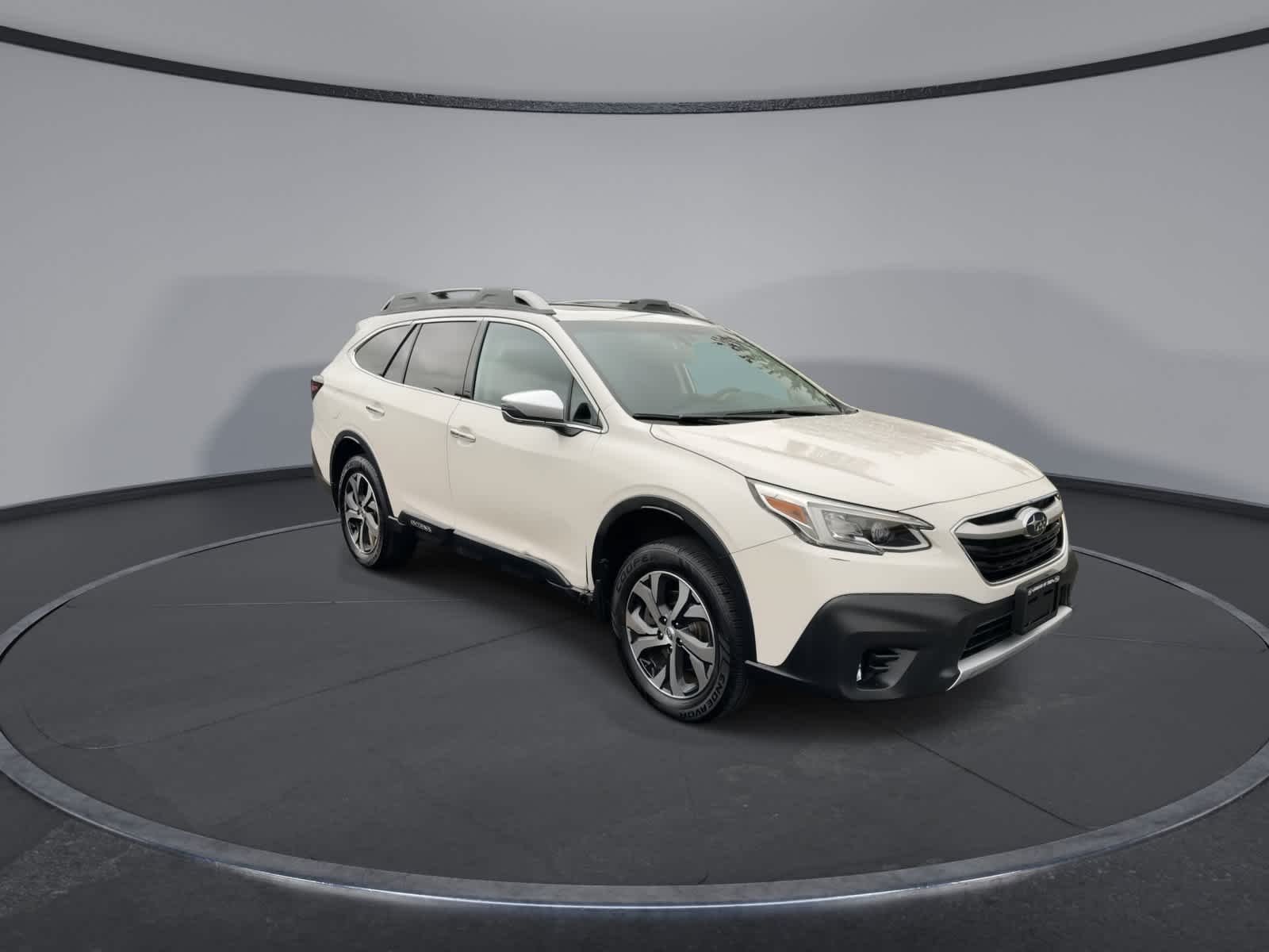 Used 2020 Crystal White Pearl Subaru Touring image 2