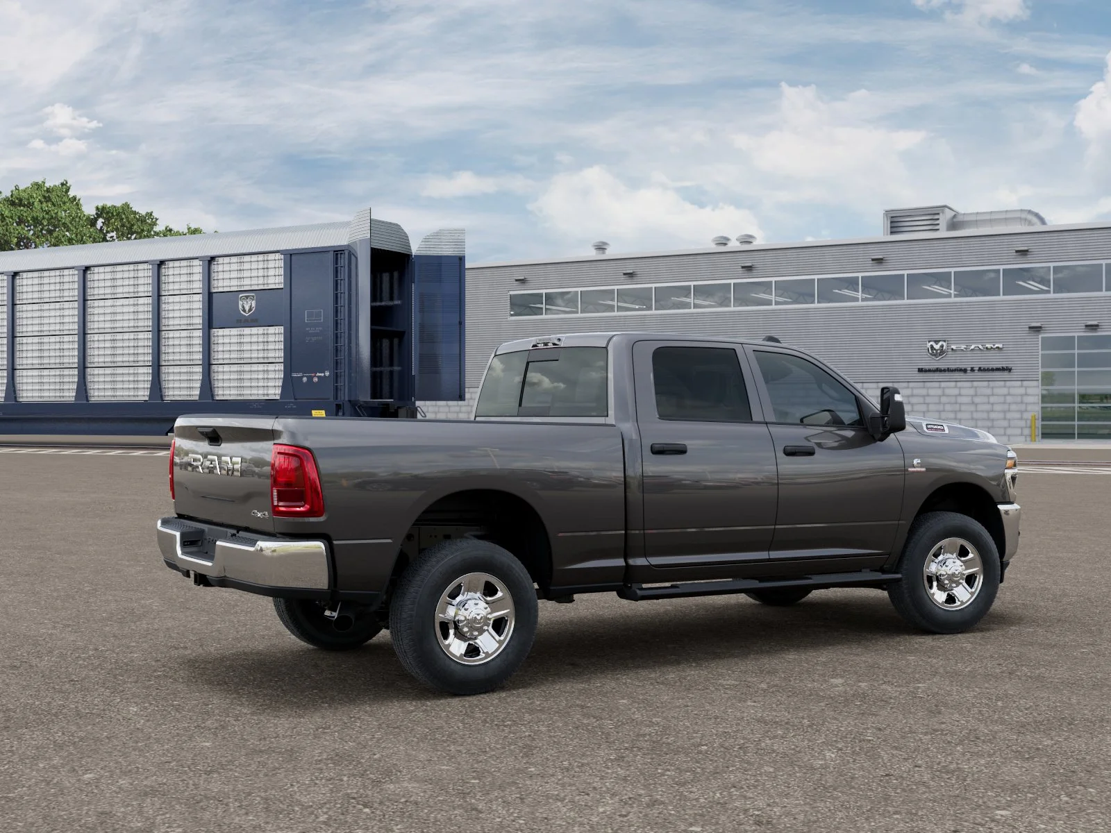 New 2026 Granite Crystal Metallic Clear-Coat Exterior Paint RAM Tradesman image 2