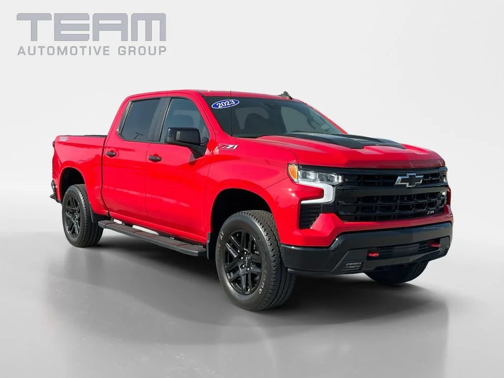 Used 2023 Red Hot Chevrolet LT Trail Boss image 1