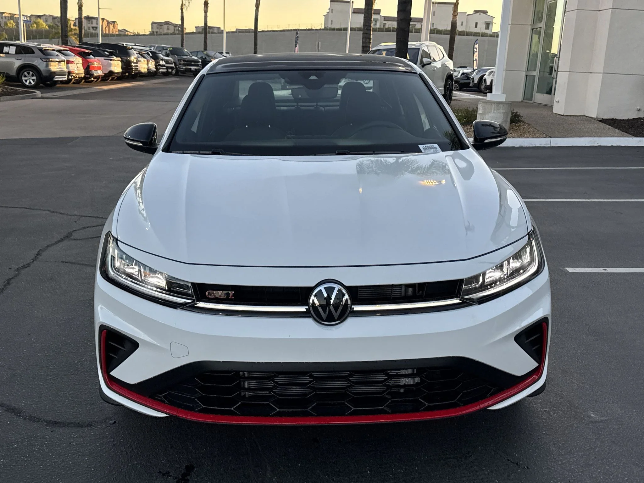 New 2026 Pure White w/Deep Black Roof Volkswagen Autobahn image 2