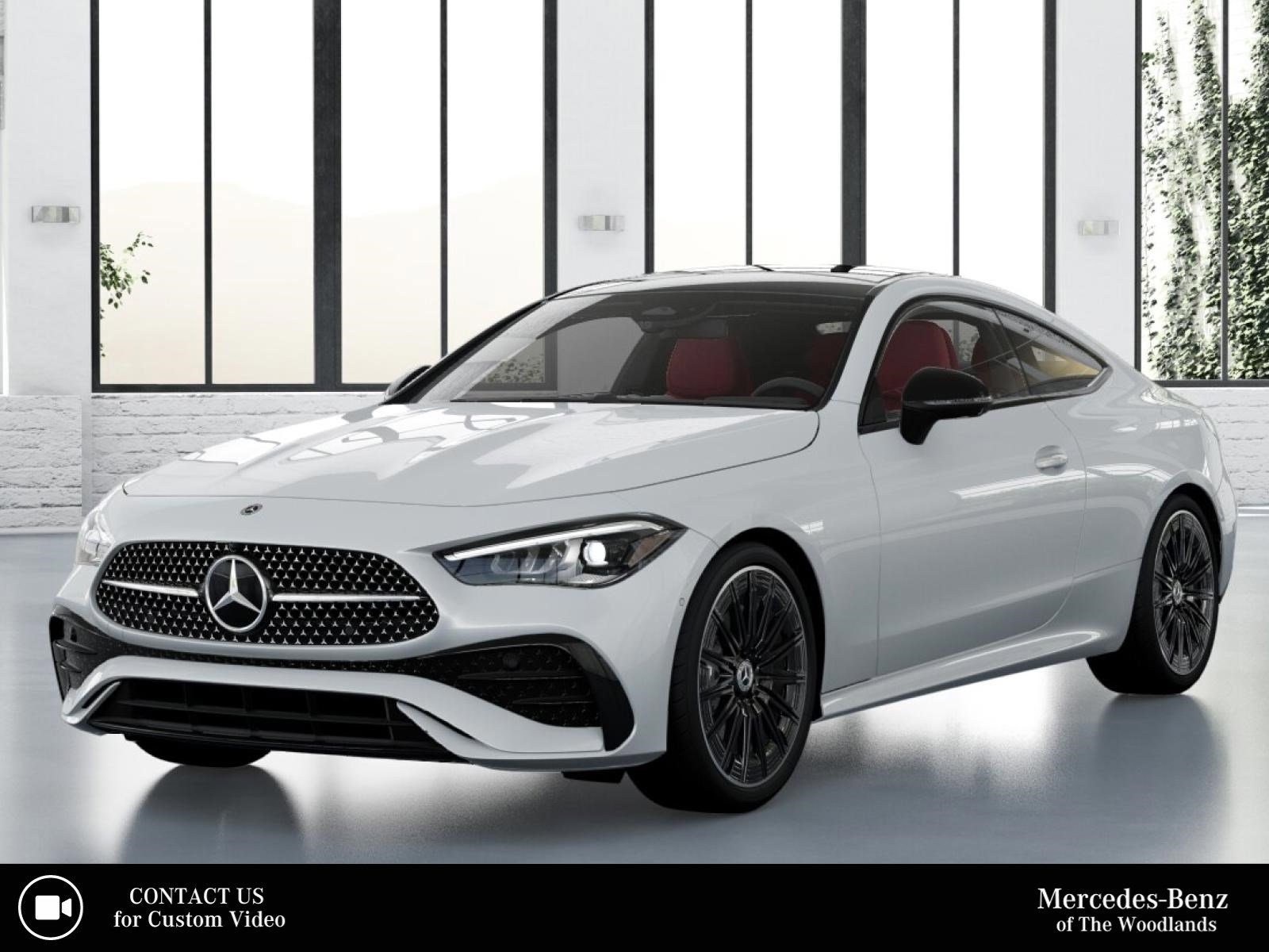 New 2026 MANUFAKTUR Moonlight White Metallic Mercedes-Benz CLE 450 image 1