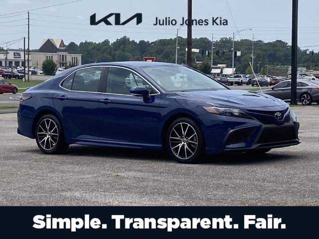 Used 2024 Blue Toyota SE image 1