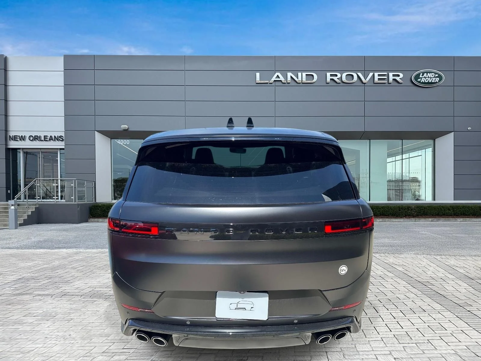 New 2026 Obsidian Black Satin Land Rover SV image 6