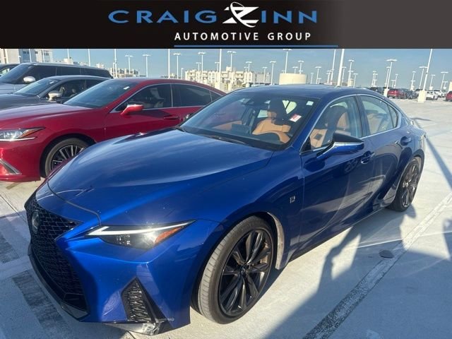Used 2025 Blue Lexus 350 F SPORT Design image 1