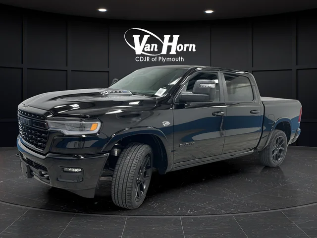 New 2026 Diamond Black Crystal Pearl-Coat Exterior Paint RAM Limited image 3