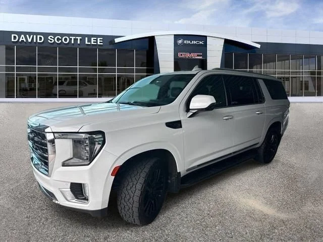 Used 2022 Summit White GMC SLT image 1