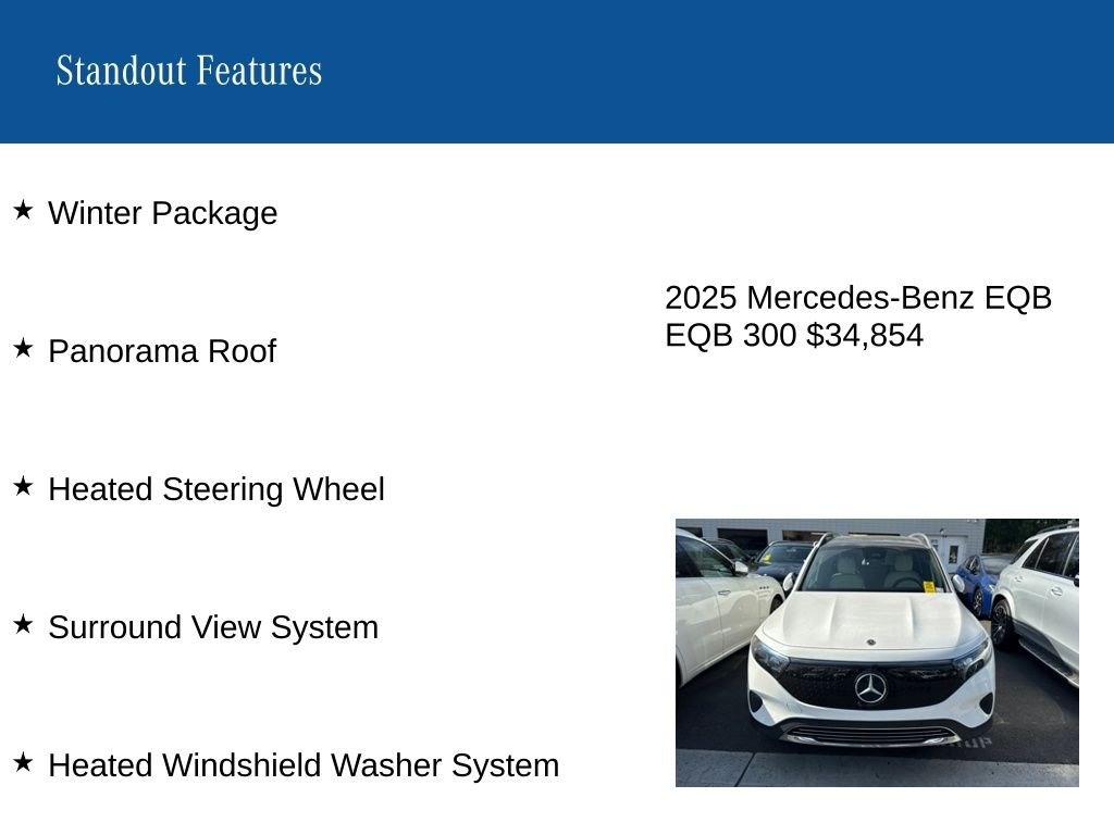 Certified Used 2025 White Mercedes-Benz 300 image 8