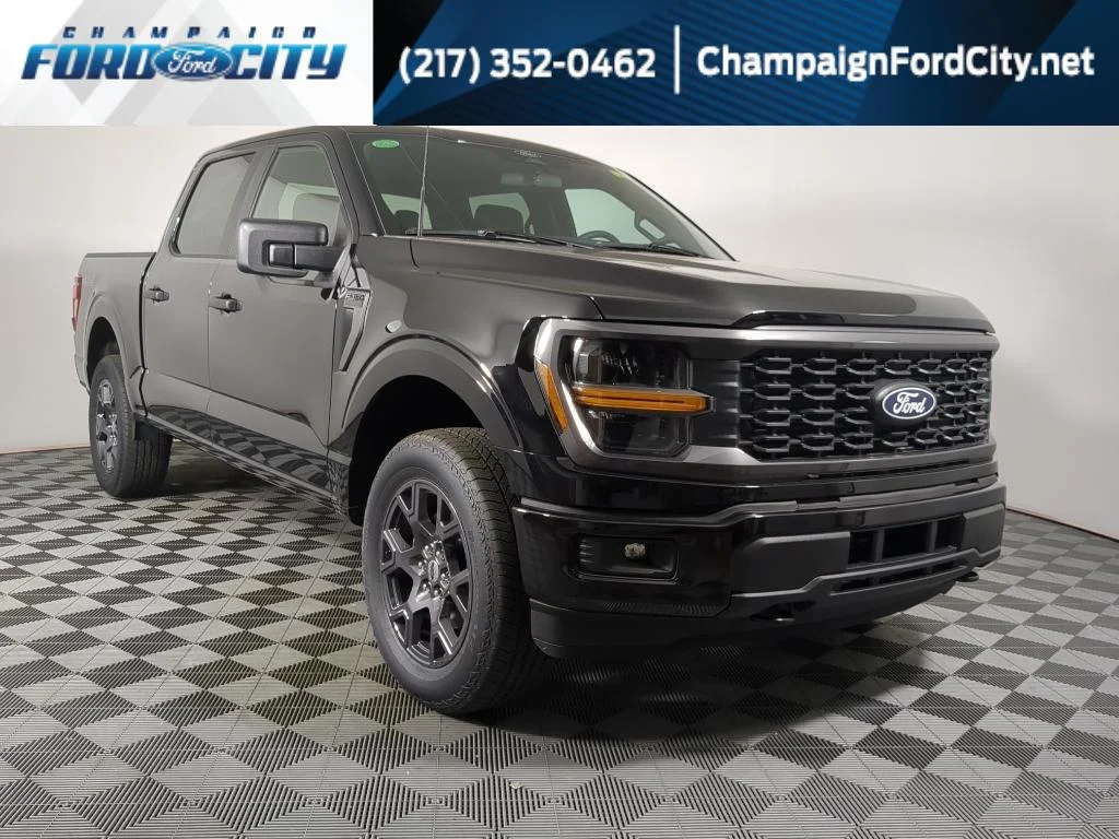 New 2026 AGATE BLACK METALLIC Ford STX image 1