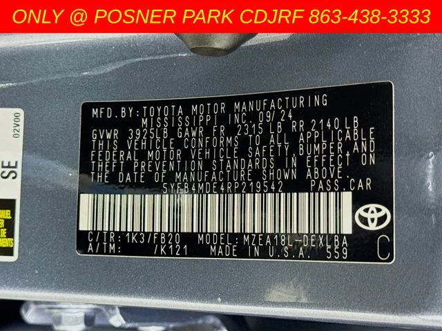 Used 2024  Toyota LE image 30