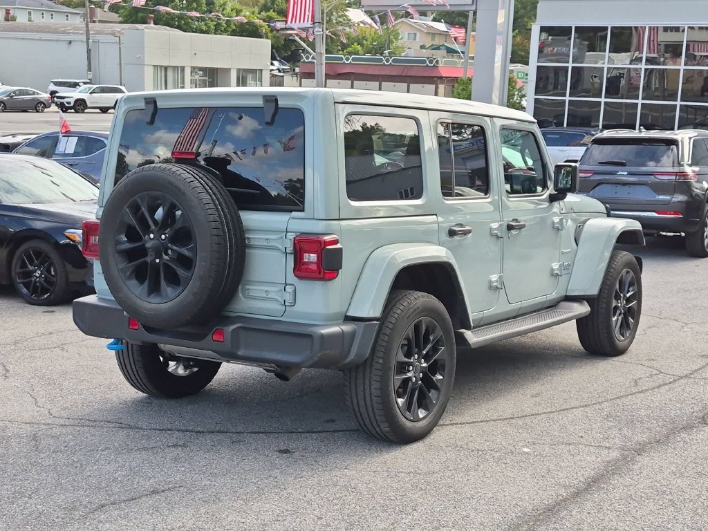Used 2024 Gray Jeep Sahara 4xe image 5