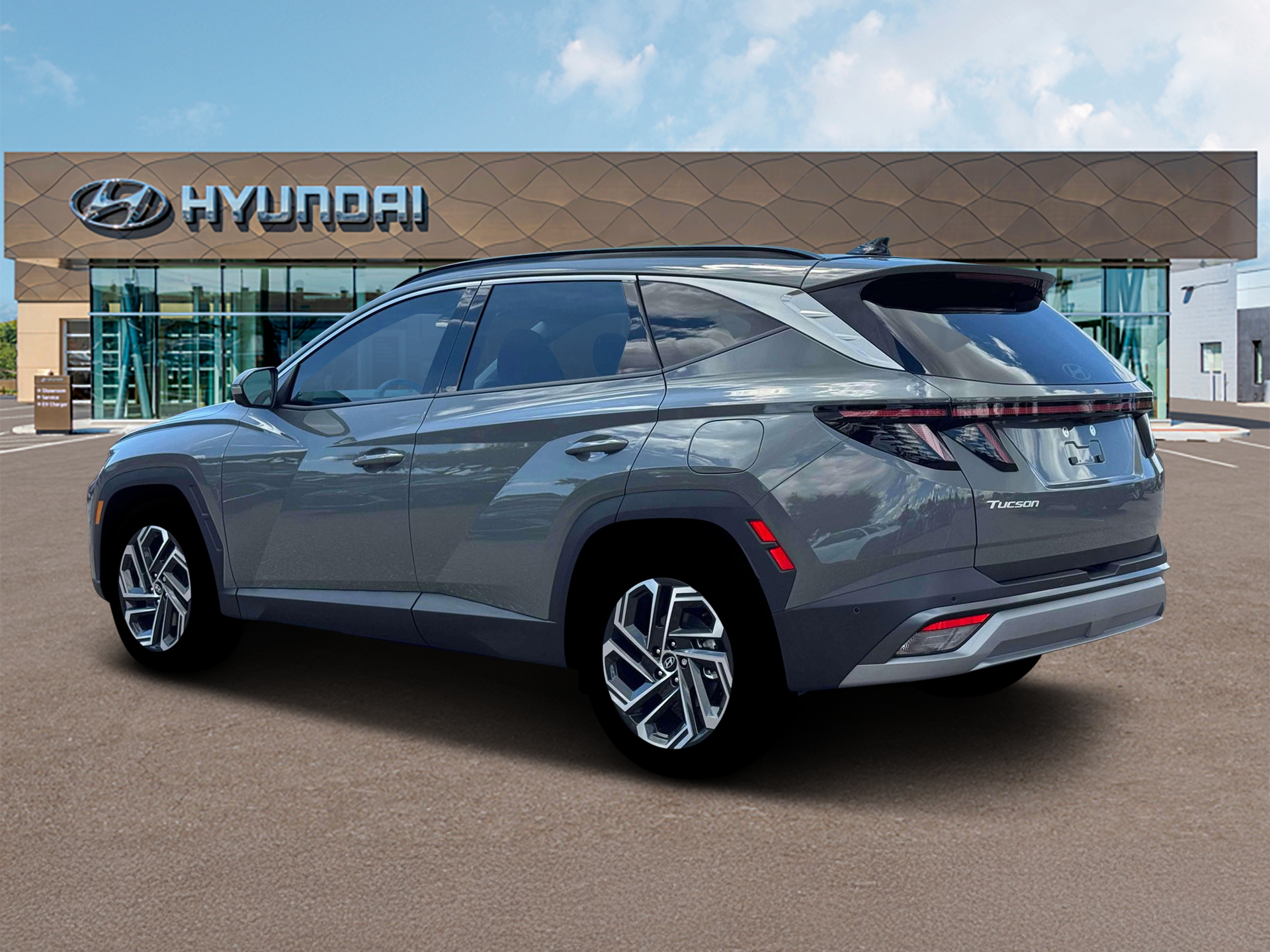 New 2026 Gray Hyundai Limited AWD image 4