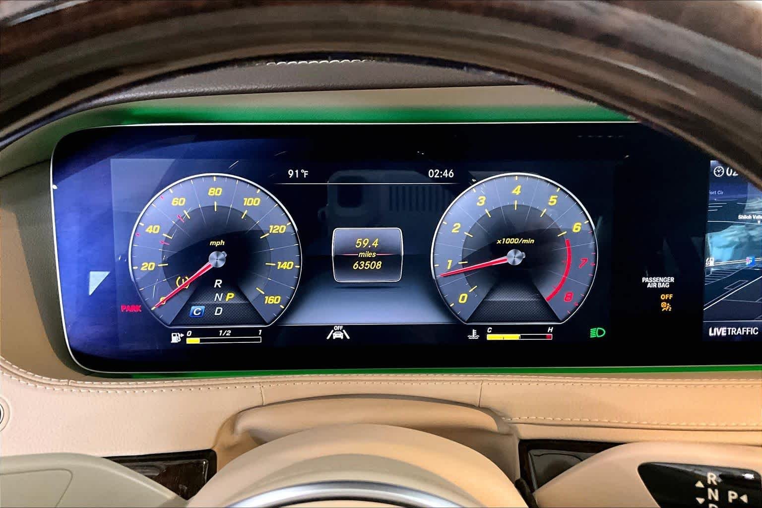Used 2020 Emerald Green Metallic Mercedes-Benz S 450 image 26