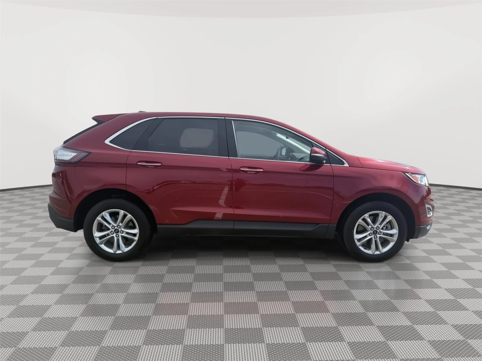 Used 2017 Ruby Red Metallic Tinted Clearcoat Ford Titanium image 10