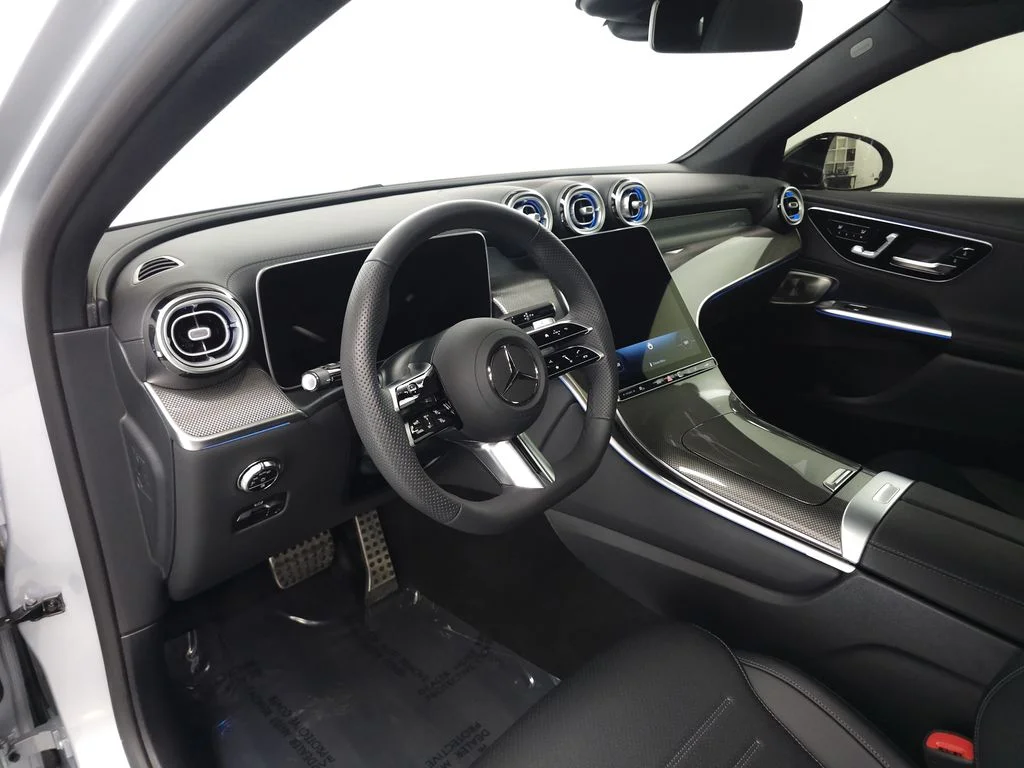 Certified Used 2025 Cirrus Silver Metallic Mercedes-Benz GLC 300 Coupe image 9