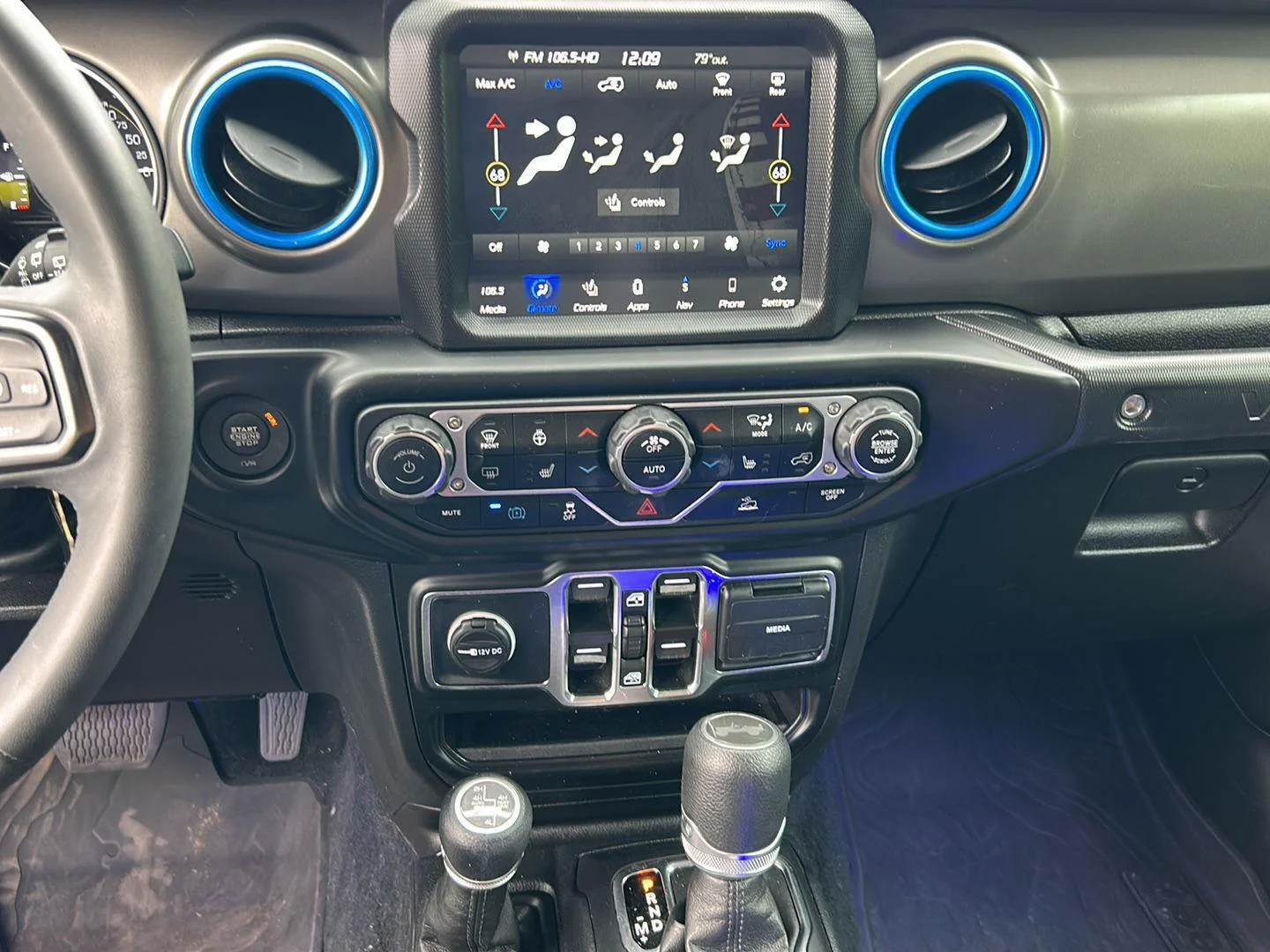 Used 2023 Bright White Clearcoat Jeep Willys *One Touch Top* image 14