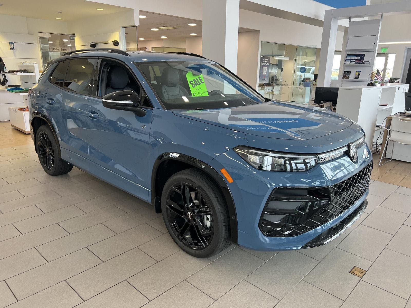 New 2026 Monterey Blue Pearl Volkswagen SE R-Line Black image 5