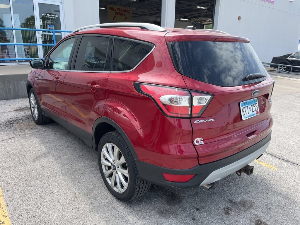 Used 2017 Ruby Red Metallic Ford Titanium image 5