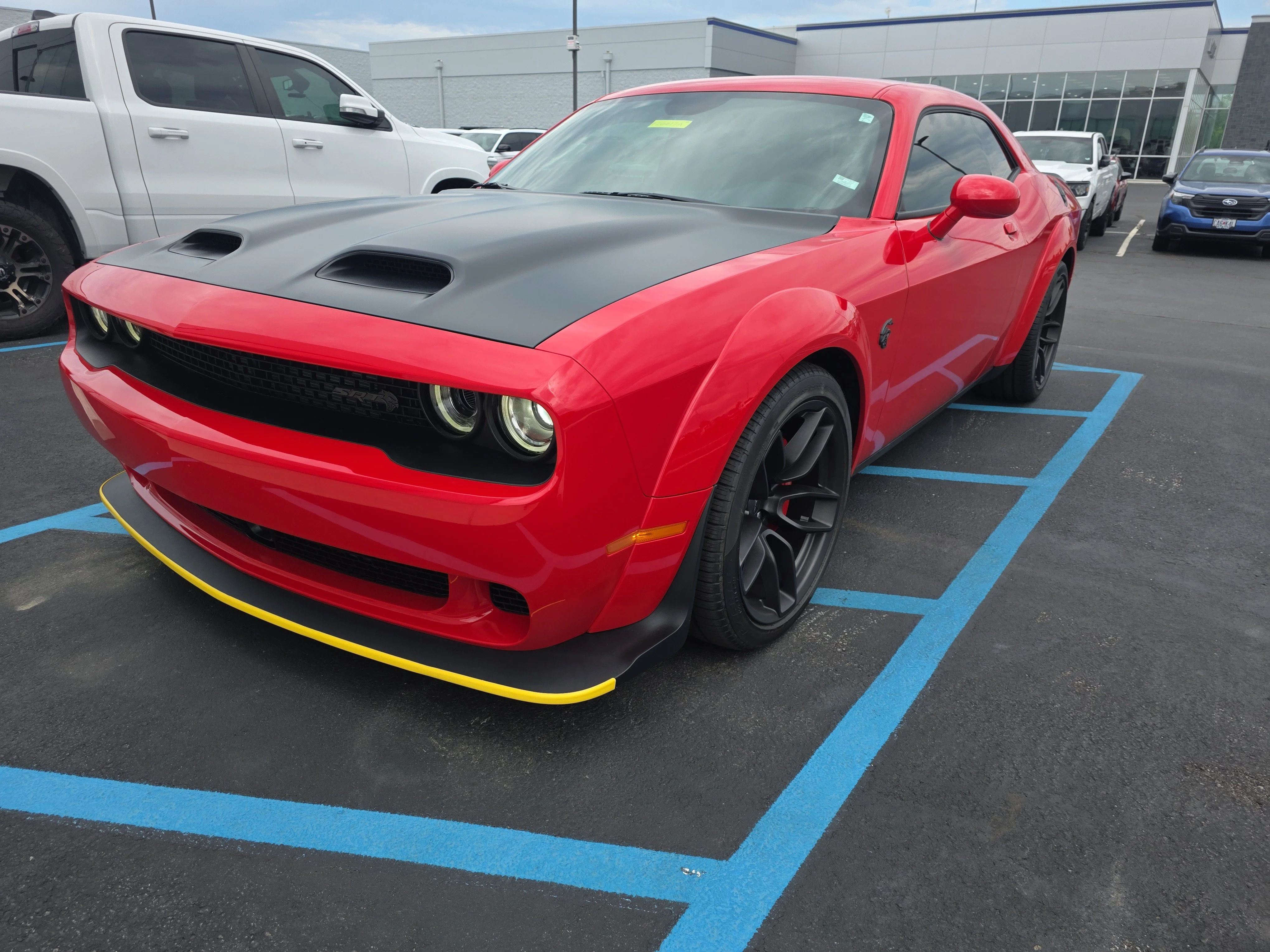 Used 2023 Torred Clearcoat Dodge SRT Hellcat Widebody Jailbreak image 2