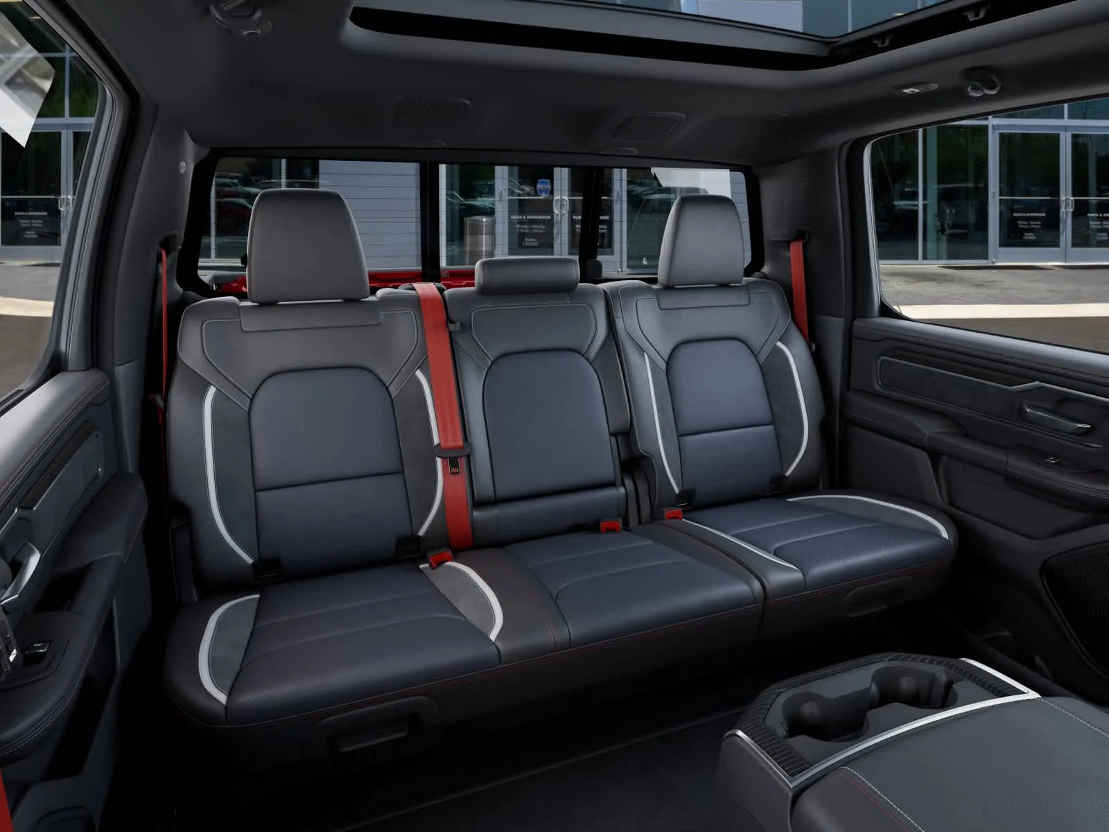 New 2026 Molten Red Pearl-Coat Exterior Paint RAM Laramie image 15