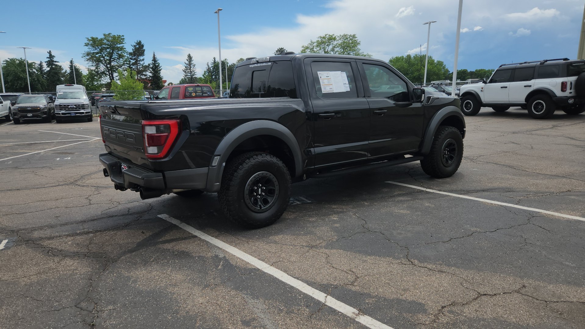 Used 2022 Black Metallic Ford Raptor image 15
