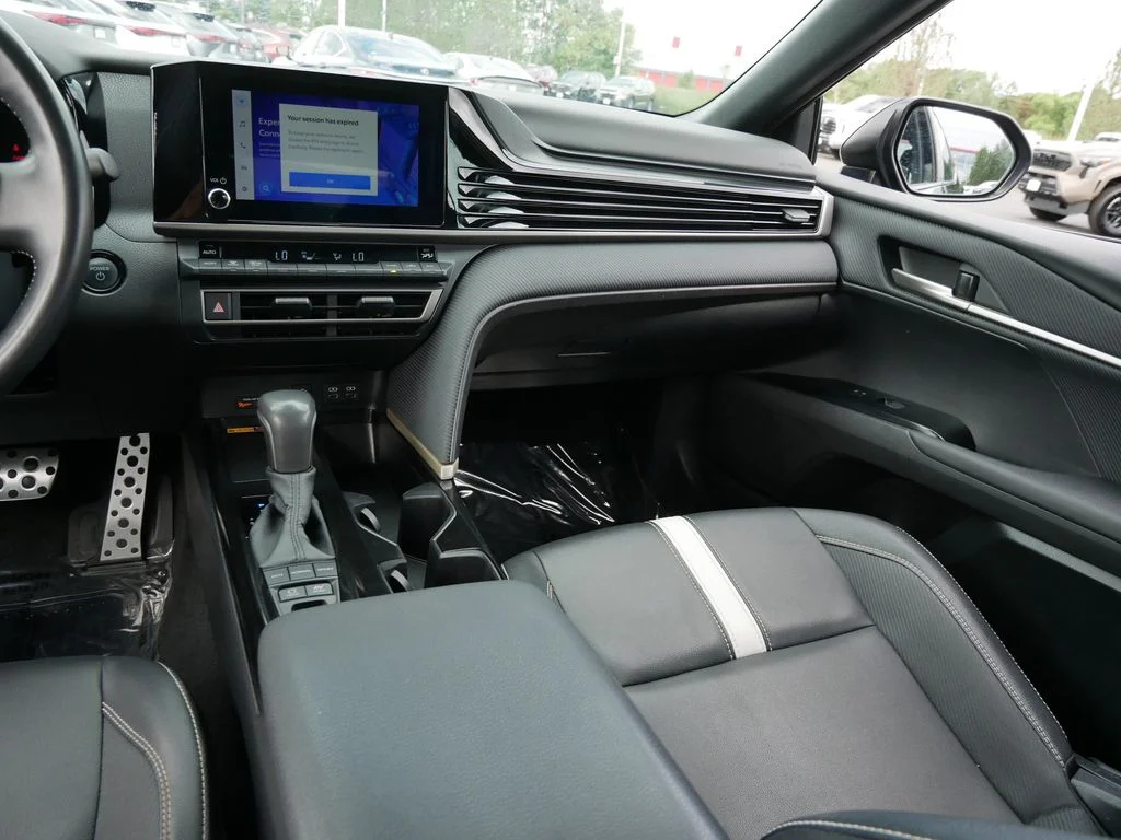 Certified Used 2025 Black Toyota SE image 14