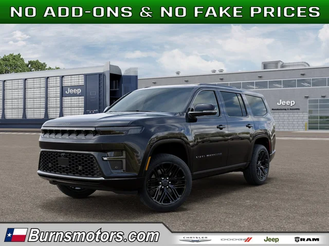 2026 Jeep Grand Wagoneer Limited Reserve Black
