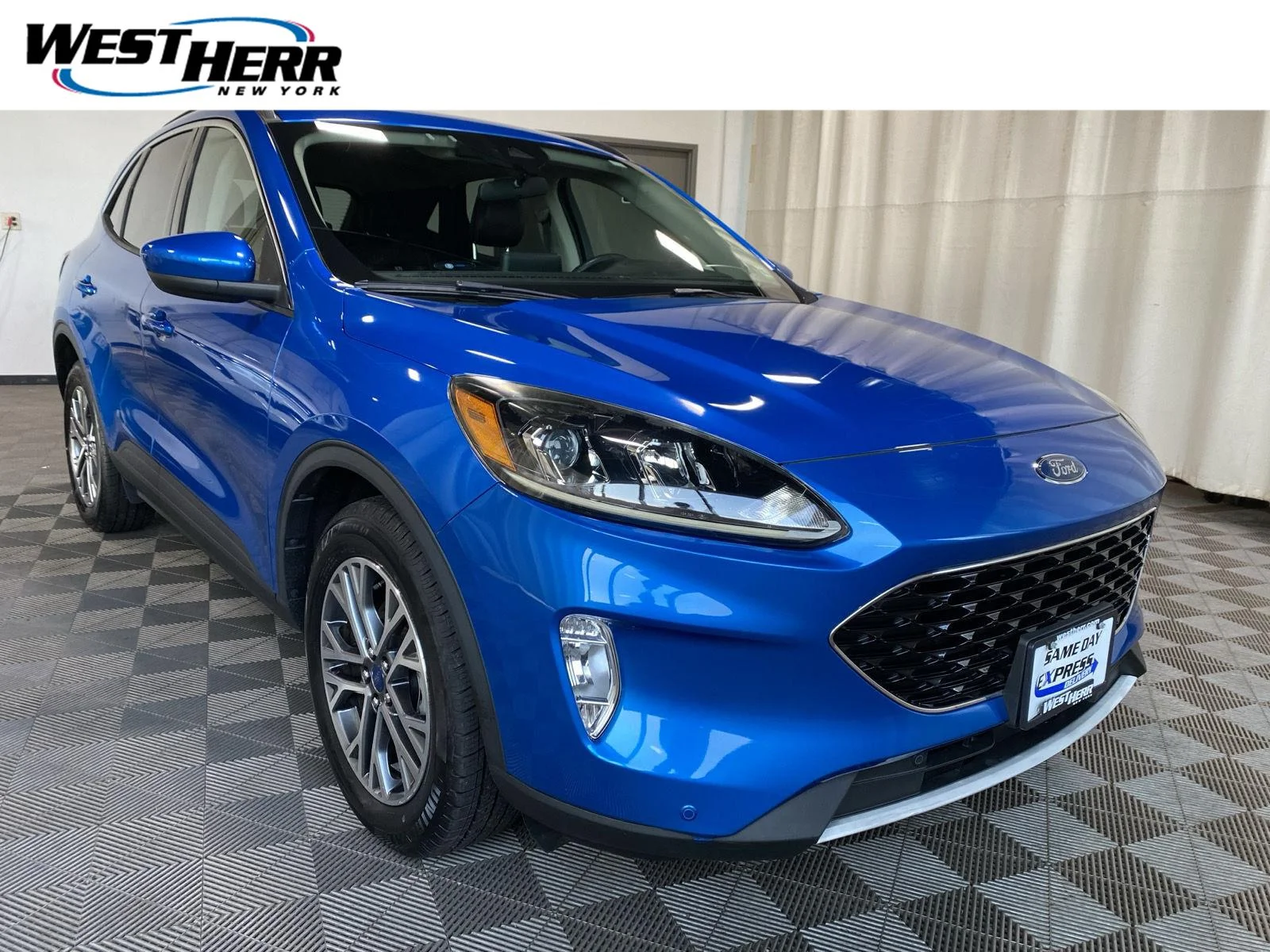 Used 2020 Velocity Blue Ford SEL image 1