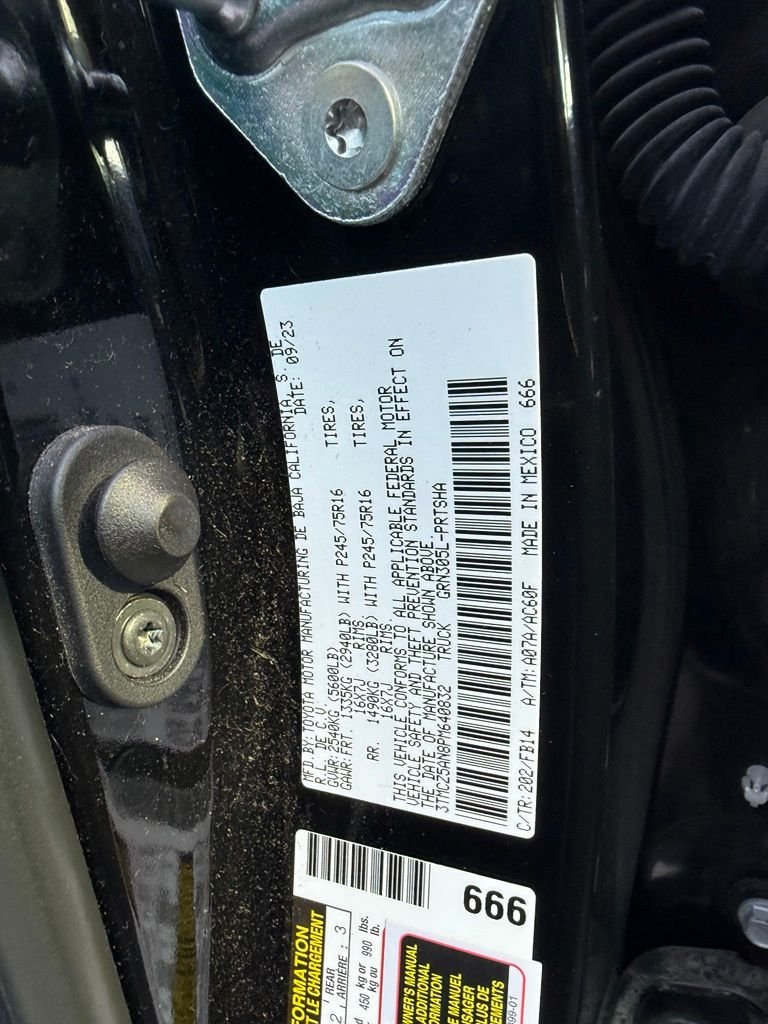 Used 2023 Black Toyota SR image 11