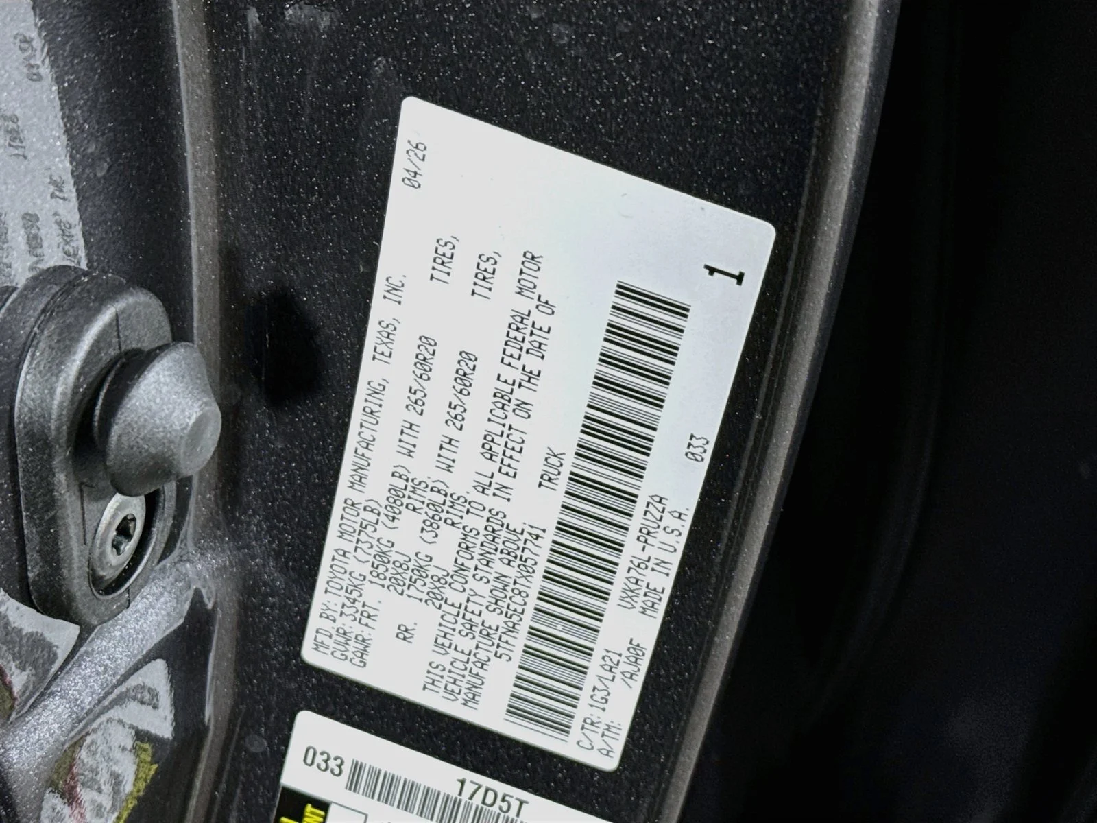 2026 Toyota Tundra Platinum - Photo 20