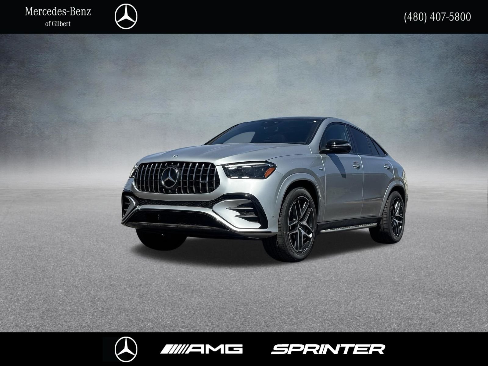 New 2026 Cirrus Silver Metallic Mercedes-Benz GLE 53 AMG® image 1