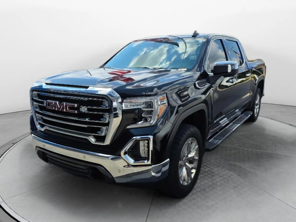 Used 2019 ONYX BLACK GMC SLT image 1