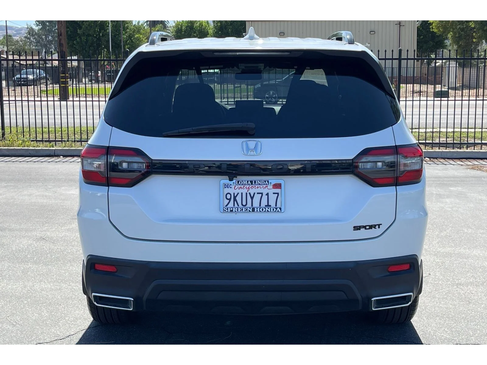 Used 2024 Platinum White Pearl Honda Sport image 4