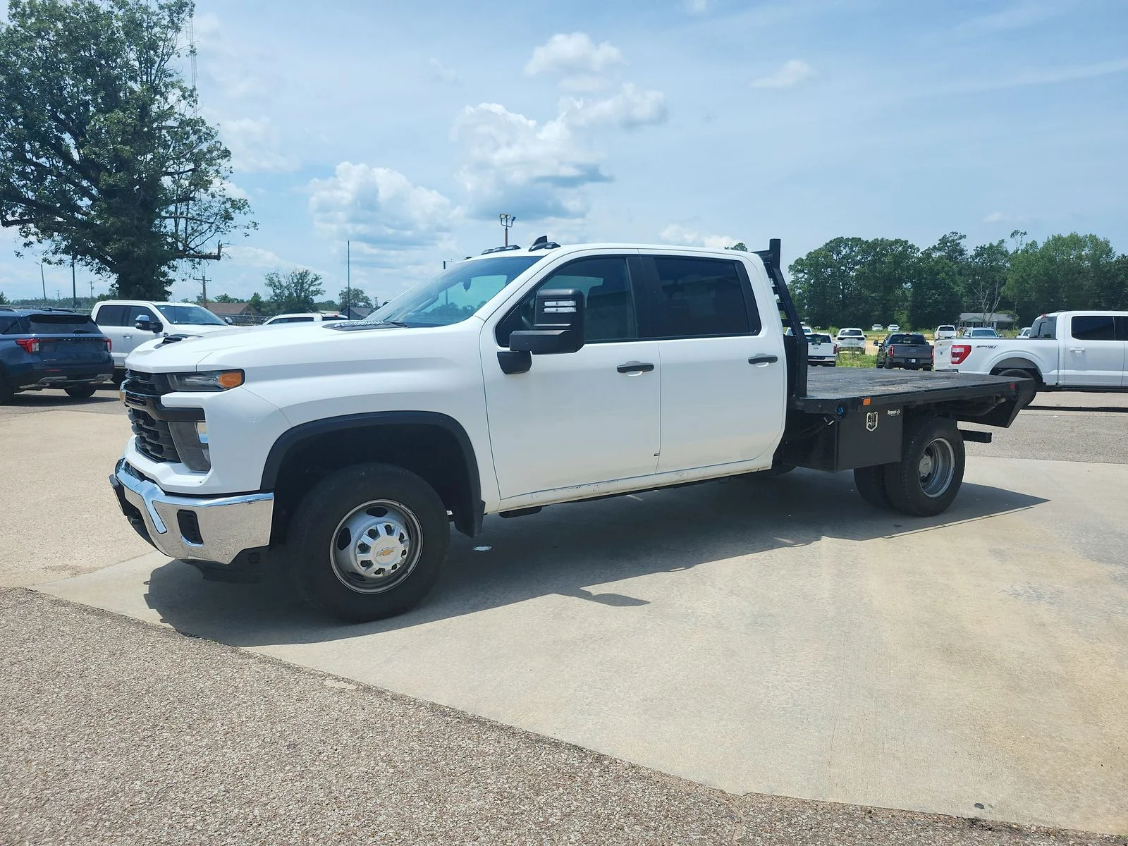 Used 2024 White Chevrolet Work Truck image 3