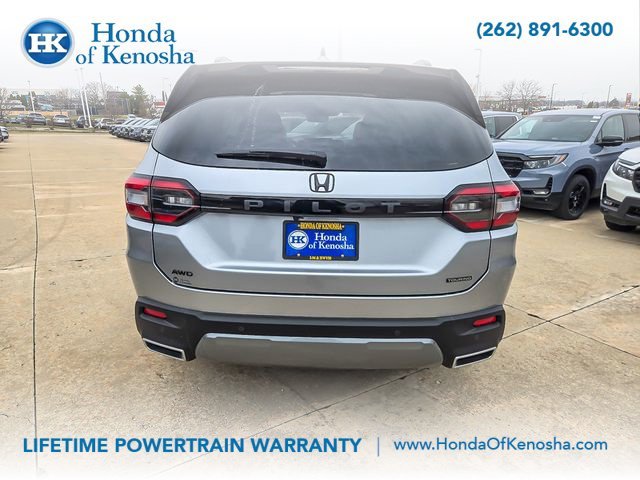 New 2026 Solar Silver Metallic Honda AWD Touring Blackout image 4