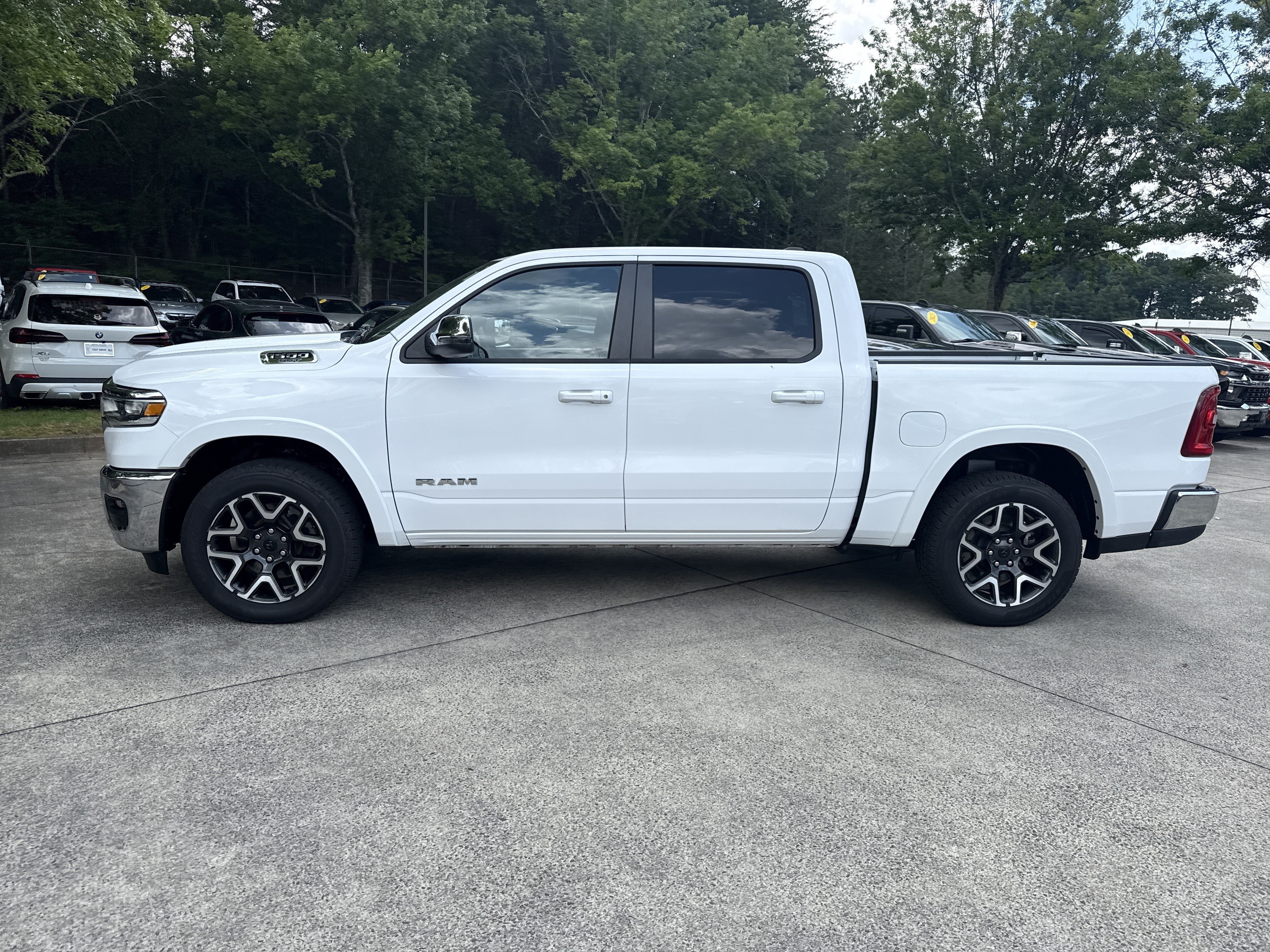 Used 2025 Bright White Clearcoat Ram Laramie image 4