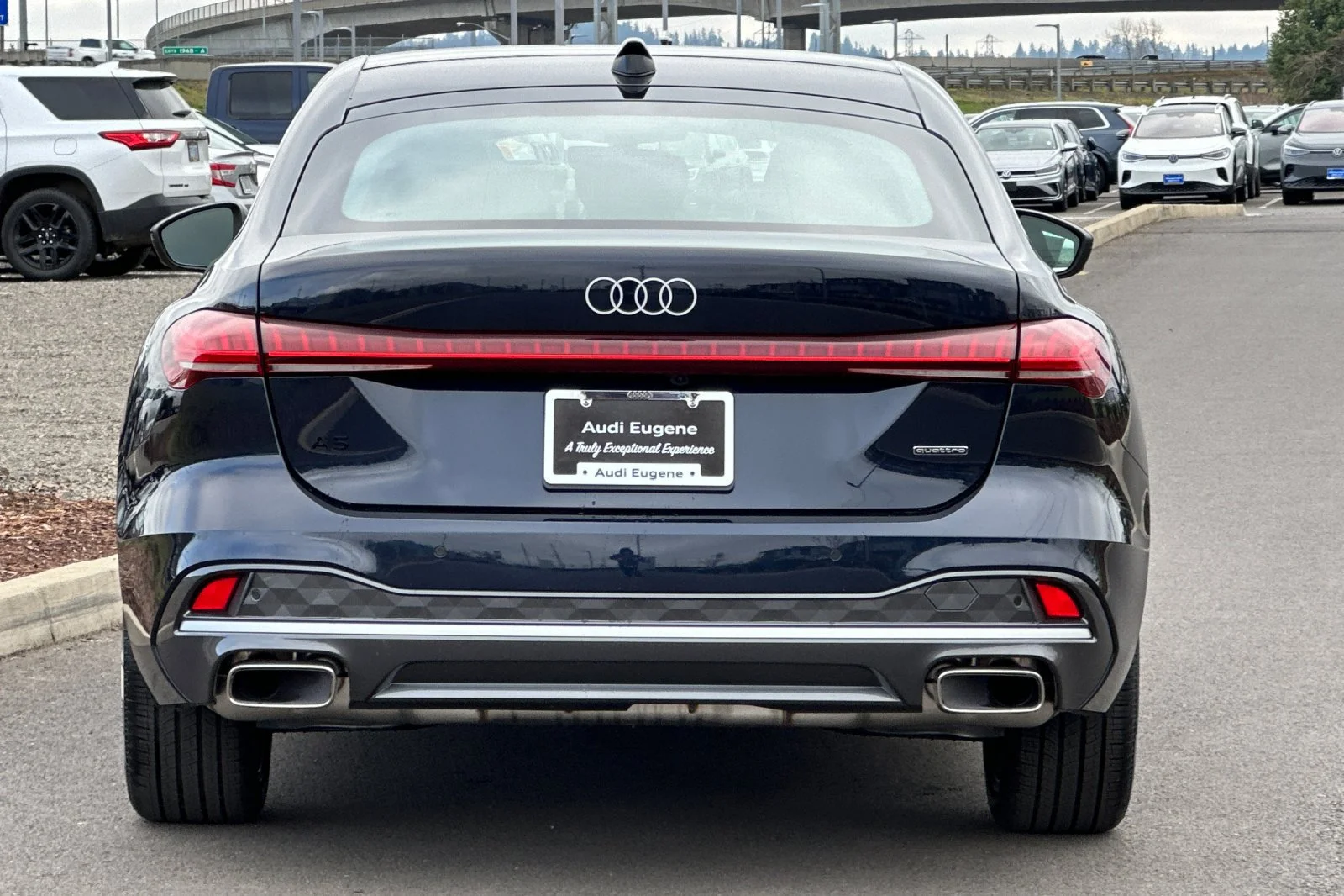 Used 2025 Blue Audi 2.0T Premium Plus image 4